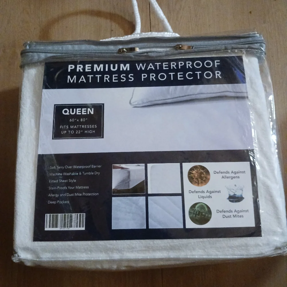 Defend-A-Bed Premium Waterproof Mattress Protector qreen Size